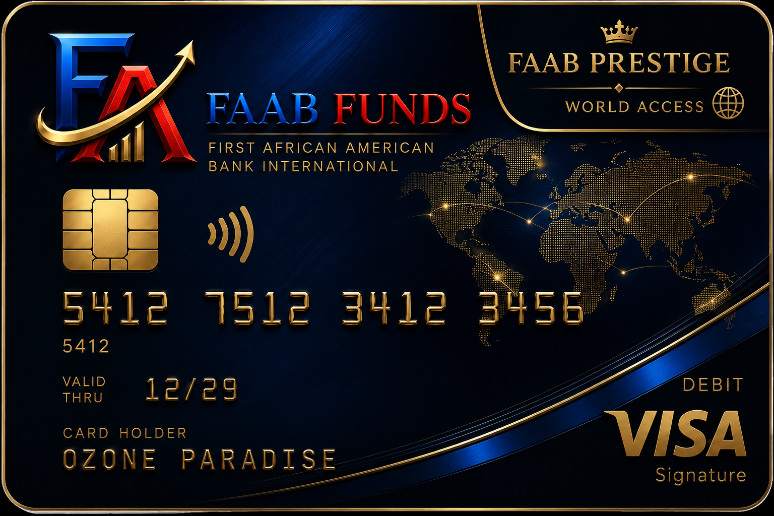 FAAB Prestige card