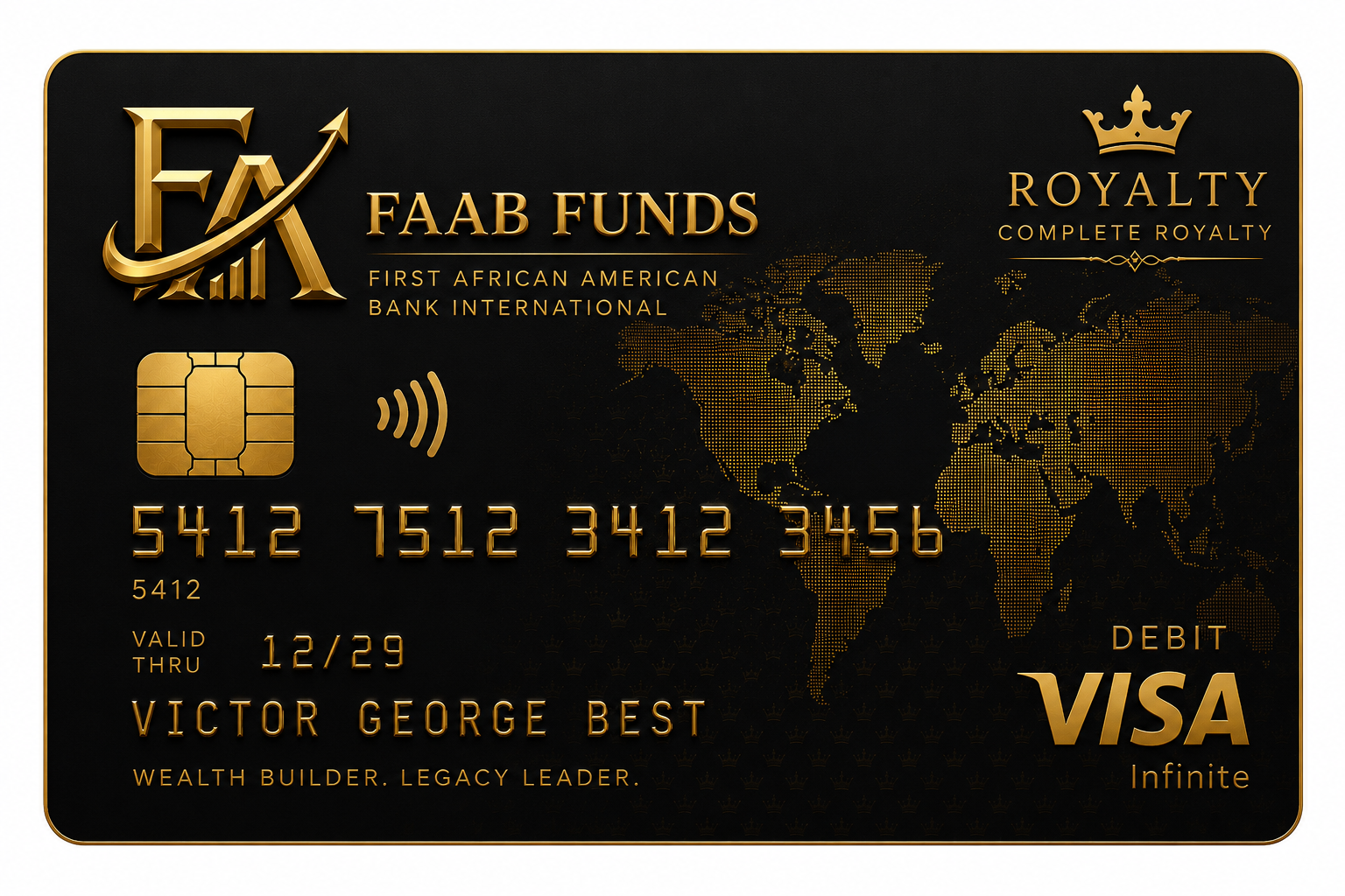 FAAB Royalty card