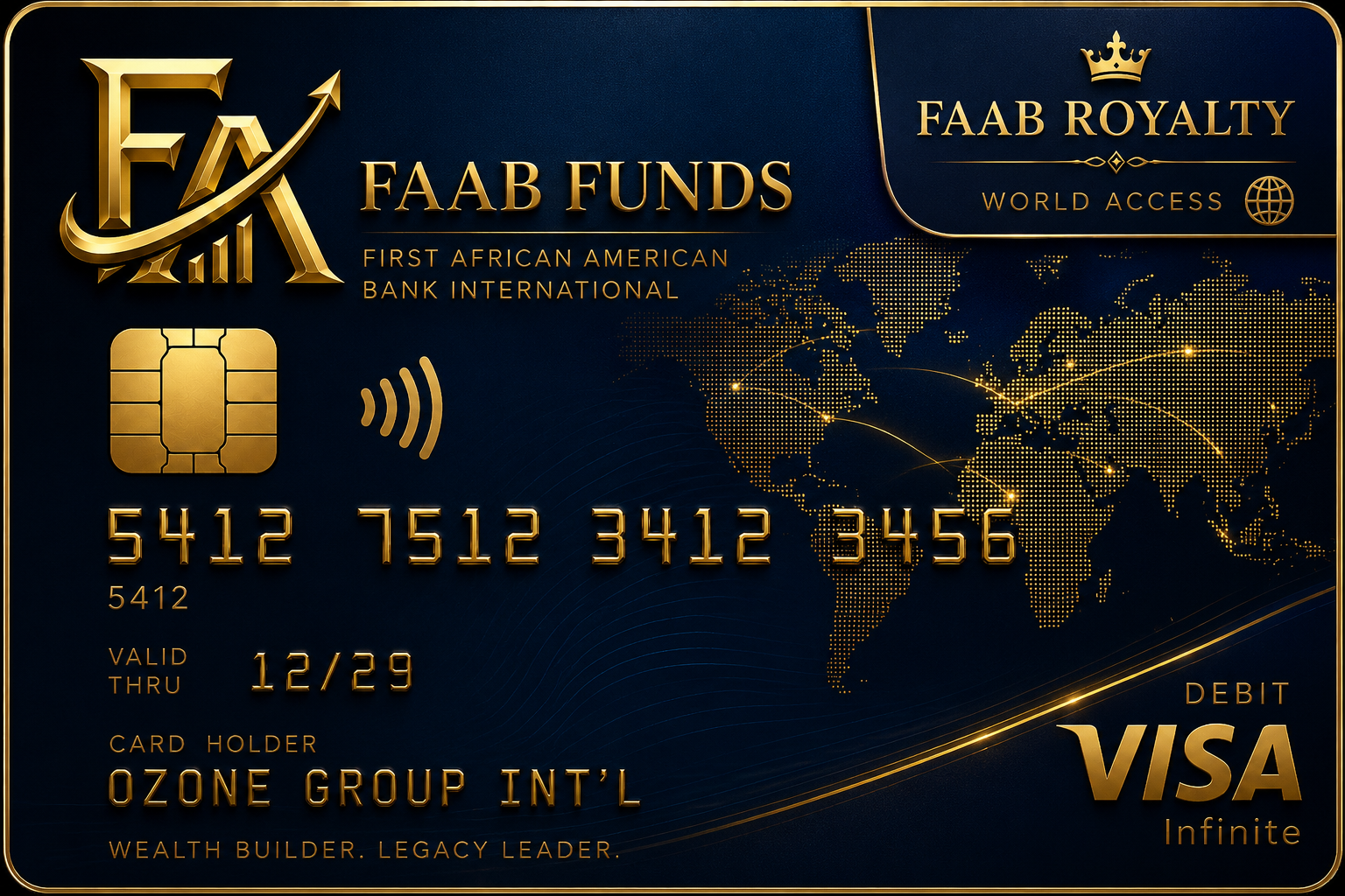 FAAB Royalty card